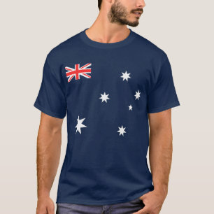 Flagge Australiens T-Shirt