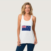 Flagge Australiens Tank Top (Vorderseite Vollansicht)