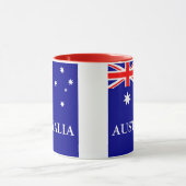 Flagge Australiens Tasse (Zentrum)