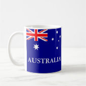 Flagge Australiens Tasse (Links)