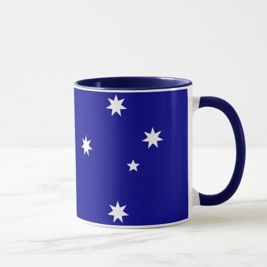 Flagge Australiens Tasse (Rechts)