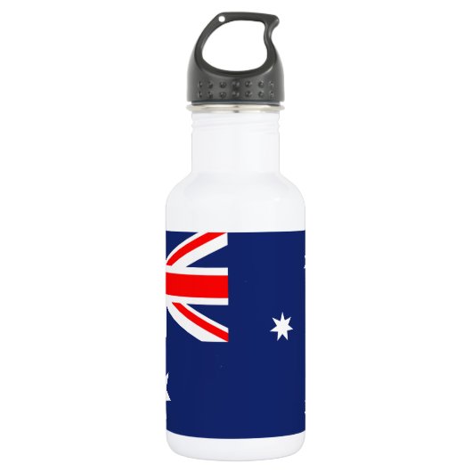 Flagge Australiens Trinkflasche (Vorderseite)