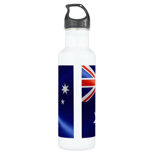 Flagge Australiens Trinkflasche (Rückseite)