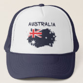 Flagge Australiens Truckerkappe (Vorderseite)