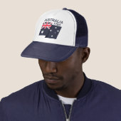 Flagge Australiens Truckerkappe (Beispiel)