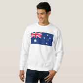 Flagge Australiens, Vintag Sweatshirt (Vorne ganz)