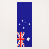 Flagge Australiens Yogamatte (Rückseite)