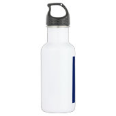 Flagge Azoren (Portugal) Edelstahlflasche (Rückseite)