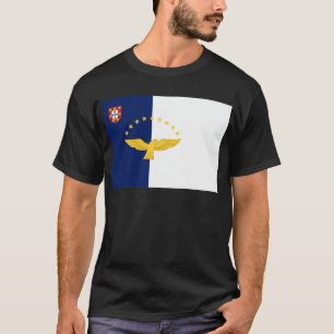 Flagge Azoren (Portugal) T-Shirt