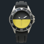 Flagge Baden-Württemberg (deutscher Staat) Armbanduhr<br><div class="desc">In diesem Design steht die Landesflagge Baden-Württemberg, ein Staat im Südwesten Deutschlands, östlich des Rheins, der die Grenze zu Frankreich bildet. Baden-Württemberg ist eine parlamentarische Republik und teilweise souveräner, föderierter Staat, der 1952 durch eine Fusion der Staaten Württemberg-Baden, Südbaden und Württemberg-Hohenzollern gegründet wurde. Die größte Stadt in Baden-Württemberg ist die...</div>