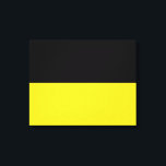 Flagge Baden-Württemberg (deutscher Staat) Leinwanddruck<br><div class="desc">In diesem Design steht die Landesflagge Baden-Württemberg, ein Staat im Südwesten Deutschlands, östlich des Rheins, der die Grenze zu Frankreich bildet. Baden-Württemberg ist eine parlamentarische Republik und teilweise souveräner, föderierter Staat, der 1952 durch eine Fusion der Staaten Württemberg-Baden, Südbaden und Württemberg-Hohenzollern gegründet wurde. Die größte Stadt in Baden-Württemberg ist die...</div>