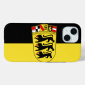 Flagge Baden-Württembergs Case-Mate iPhone Hülle (Rückseite (Horizontal))
