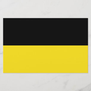 Flagge Baden-Württembergs (deutscher Staat) Briefpapier