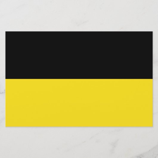 Flagge Baden-Württembergs (deutscher Staat) Briefpapier (Vorderseite)