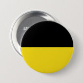 Flagge Baden-Württembergs (deutscher Staat) Button (Vorne & Hinten)