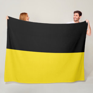 Flagge Baden-Württembergs (deutscher Staat) Fleecedecke