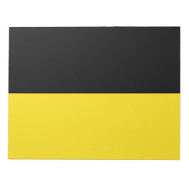 Flagge Baden-Württembergs (deutscher Staat) Notizblock