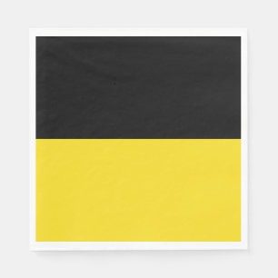 Flagge Baden-Württembergs (deutscher Staat) Serviette