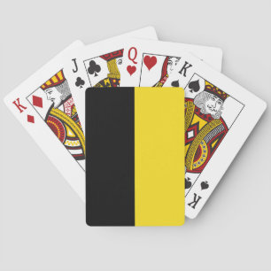 Flagge Baden-Württembergs (deutscher Staat) Spielkarten
