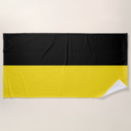 Flagge Baden-Württembergs (deutscher Staat) Strandtuch