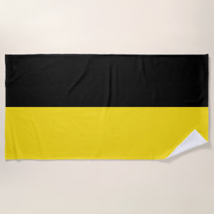 Flagge Baden-Württembergs (deutscher Staat) Strandtuch