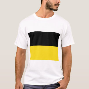 Flagge Baden-Württembergs (deutscher Staat) T-Shirt