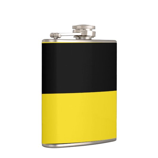 Flagge Baden-Württembergs Flachmann (Rechts)