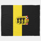 Flagge Baden-Württembergs Fleece Blanket (Vorderseite (Horizontal))
