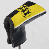 Flagge Baden-Württembergs Golf Head Cover Golf Headcover (3/4 Vorderseite)