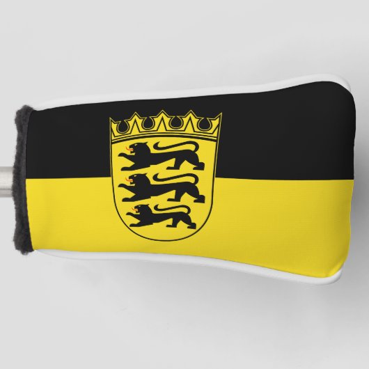 Flagge Baden-Württembergs Golf Head Cover Golf Headcover (Vorderseite)