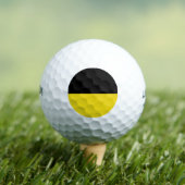 Flagge Baden-Württembergs Golfbälle (Insitu T-Shirt)