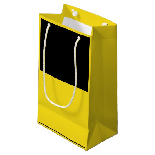 Flagge Baden-Württembergs kleine Geschenktasche Kleine Geschenktüte (Vorderseite Schrägansicht)