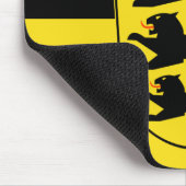 Flagge Baden-Württembergs Mauspad (Ecke)