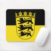 Flagge Baden-Württembergs Mauspad (Mit Mouse)