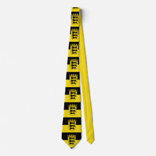 Flagge Baden-Württembergs Neck Tie Krawatte