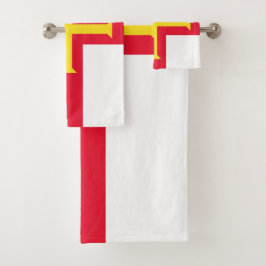 Flagge Badhandtuch Set