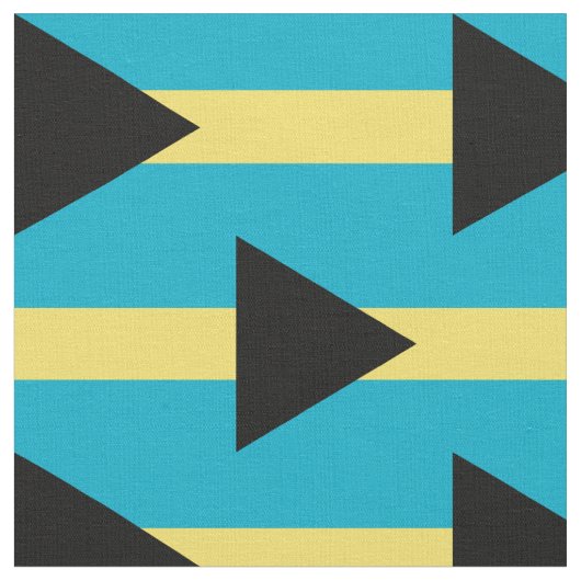 Flagge Bahamas Stoff (Nahaufnahme)