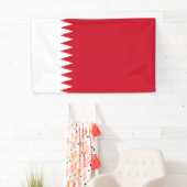 Flagge Bahrain Banner (Insitu)