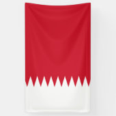 Flagge Bahrain Banner (Vertikal)