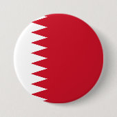 Flagge Bahrain Button (Vorderseite)