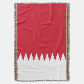 Flagge Bahrain Decke (Vorderseite Vertikal)