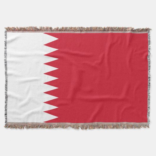 Flagge Bahrain Decke (Vorderseite)