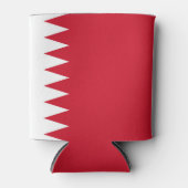 Flagge Bahrain Dosenkühler (Vorderseite)