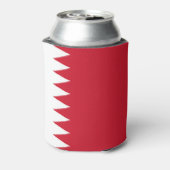 Flagge Bahrain Dosenkühler (Kanne Rückseite)