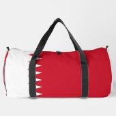 Flagge Bahrain Duffle Bag (Rückseite)