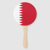 Flagge Bahrain Fächer (Rückseite)