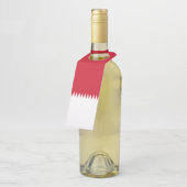 Flagge Bahrain Flaschenanhänger (Angewinkelt)