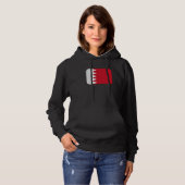 Flagge Bahrain Hoodie (Vorne ganz)
