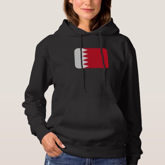 Flagge Bahrain Hoodie (Vorderseite)