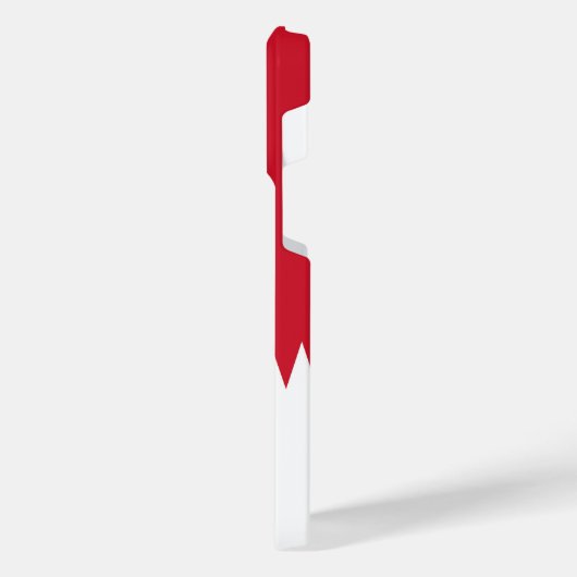 Flagge Bahrain iPhone Hülle (Linke Seite)